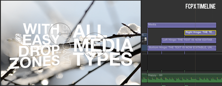 Professional - Text Animation Titles - for Final Cut Pro X