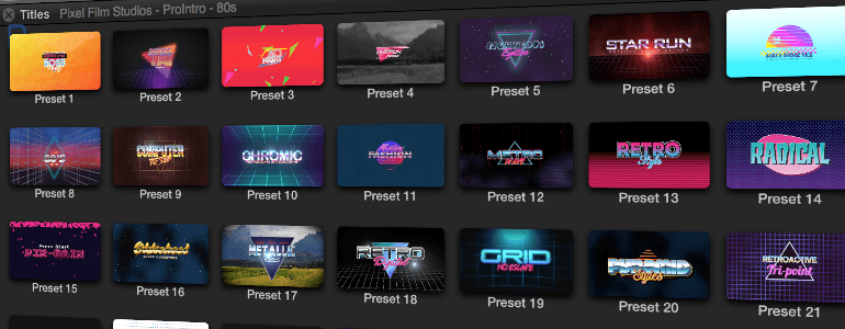 Professional - Introduction Titles - for Final Cut Pro X