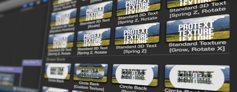 Professional - Text Animation Titles - for Final Cut Pro X