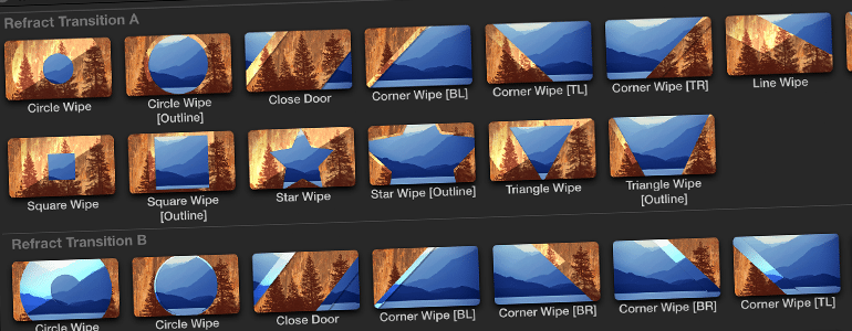 Professional - Glass Transitions for Final Cut Pro X