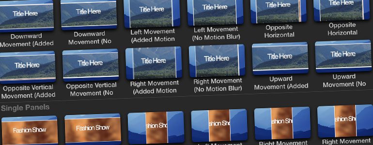 Professional - Media Transitions for Final Cut Pro X
