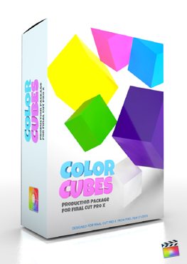 Final Cut Pro X Plugin Production Package Color Cubes from Pixel Film Studios