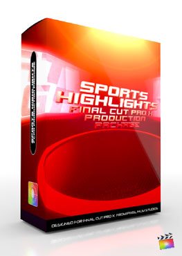 Final Cut Pro X Plugin Production Package Sports Highlights from Pixel Film Studios