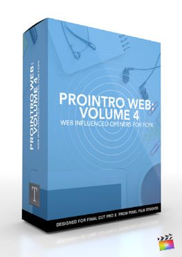 Final Cut Pro X Plugin Prointro Web Volume 4