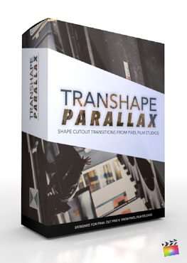 Final Cut Pro X Plugin TranShape Parallax from Pixel Film Studios