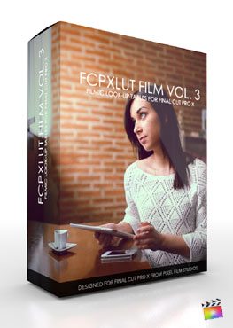 Final Cut Pro X Plugin FCPX LUT Film Volume 3 from Pixel Film Studios