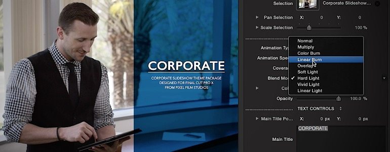 Professional - Professional Slideshow Themes for Final Cut Pro X