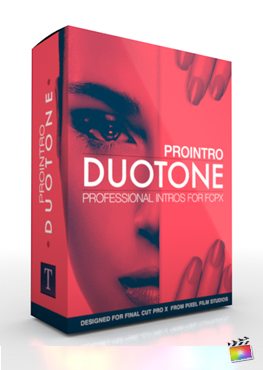 Final Cut Pro X Plugin ProIntro Duotone from Pixel Film Studios