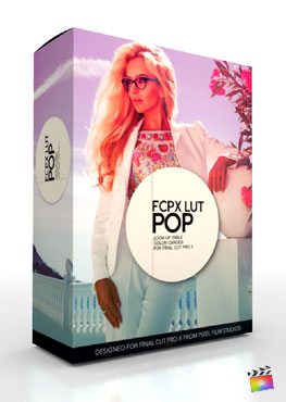 Final Cut Pro X Plugin FCPX LUT Pop from Pixel Film Studios