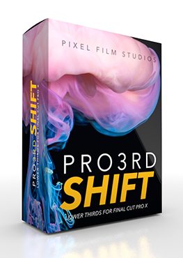 Pro3rd Shift -Lower Thirds For FCPX