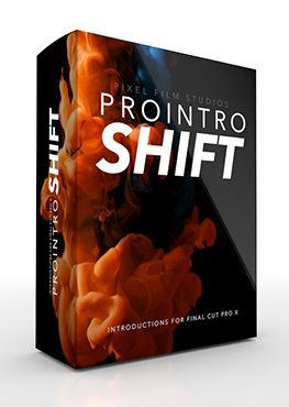 Final Cut Pro X Plugin ProIntro Shift from Pixel Film Studios