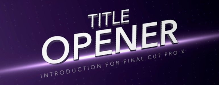 Professional - Slideshow Themes for Final Cut Pro X