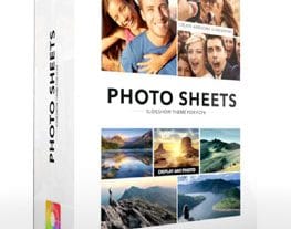 Final Cut Pro X Plugin Production Package Photo Sheets from Pixel Film Studios