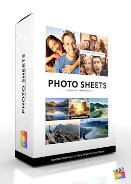 Final Cut Pro X Plugin Production Package Photo Sheets from Pixel Film Studios