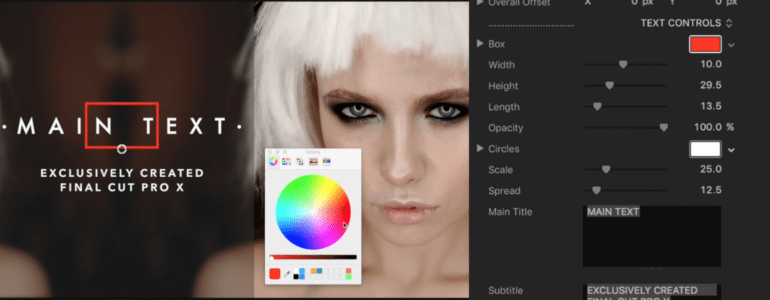 Final Cut Pro X Plugin ProSideBar: Fashion Volume 2