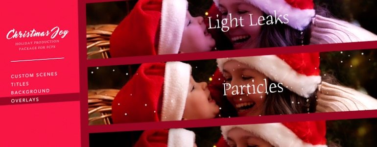 Holiday Production Package for Final Cut Pro X from Pixel Film Studios
