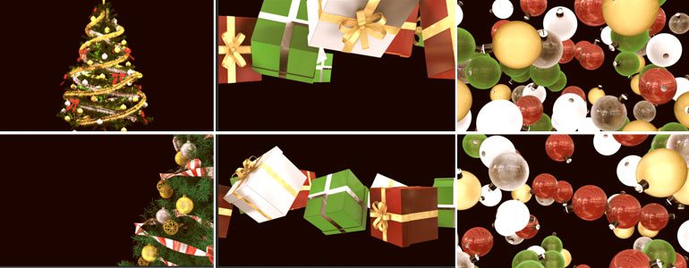 TransChristmas - Holiday Transitions- for Final Cut Pro X from Pixel Film Studios
