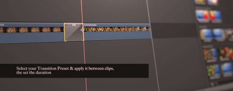 TransChristmas - Holiday Transitions- for Final Cut Pro X from Pixel Film Studios