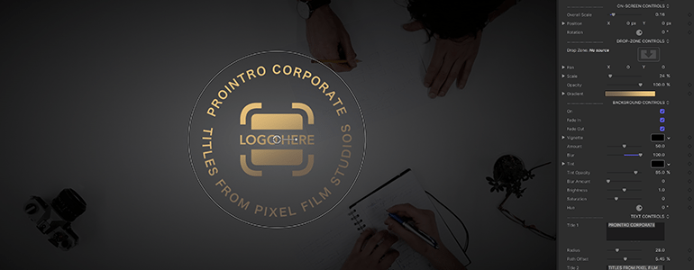 Final Cut Pro X Plugin ProIntro Web Corporate Volume 2 from Pixel Film Studios