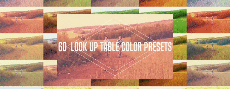 Look Up Table Color Grades for FCPX