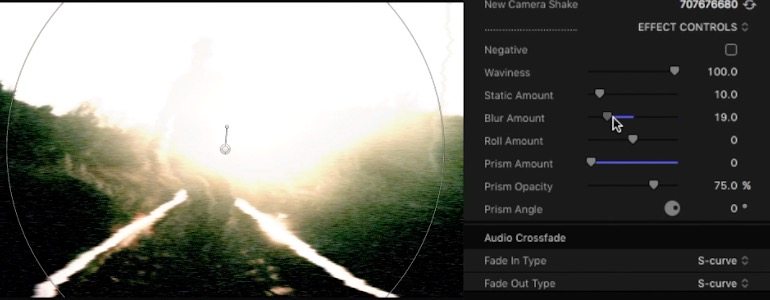 Final Cut Pro X transition TransDistort from Pixel Film Studios