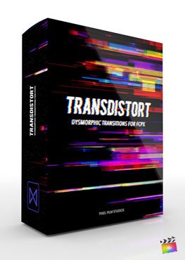 Final Cut Pro X transition TransDistort from Pixel Film Studios