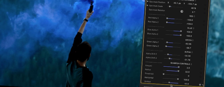 Final Cut Pro X Plugin ProSharpen Color