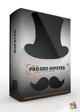 Final Cut Pro X Plugin Pro3rd Hipster from Pixel Film Studios