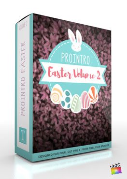Final Cut Pro X Plugin ProIntro Easter Volume 2 from Pixel Film Studios