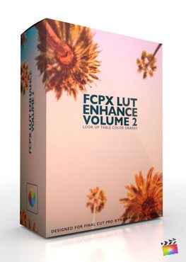 Final Cut Pro X Plugin FCPX LUT Enhance Volume 2 from Pixel Film Studios