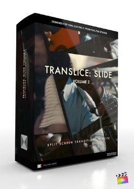 Final Cut Pro X Transition Translice Slide Volume 2 from Pixel Film Studios