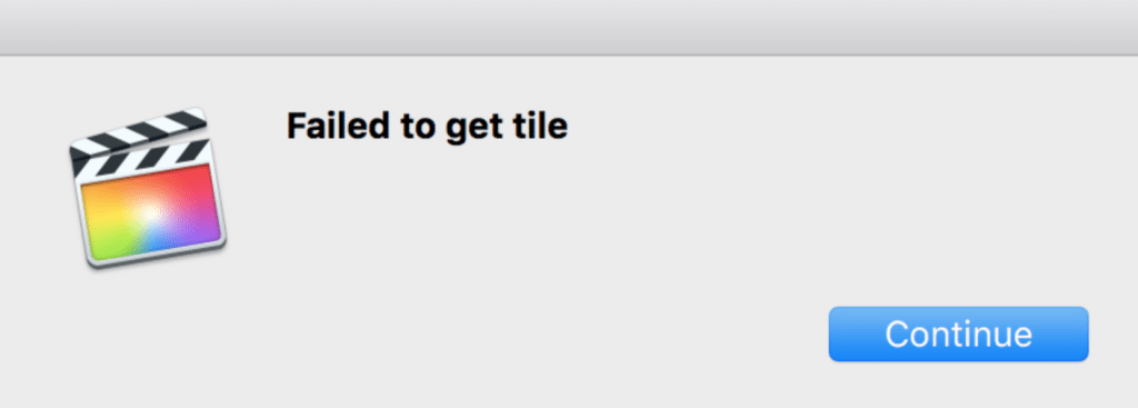 Pixel Film Studios FCPX Maps failed to get title troubleshooting 