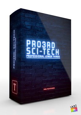Final Cut Pro X Plugin Pro3rd SciFi Tech from Pixel Film Studios