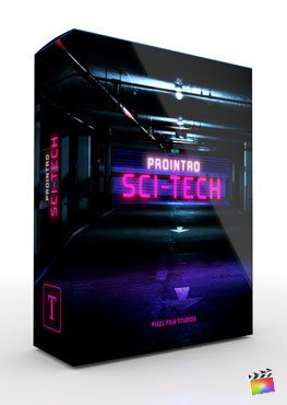 Final Cut Pro X Plugin ProIntro SciFi Tech from Pixel Film Studios