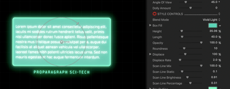 Animating Paragraphs for FCPX
