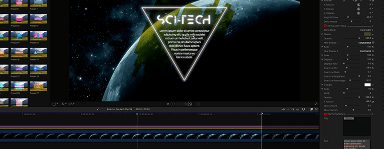 Animating Paragraphs for FCPX