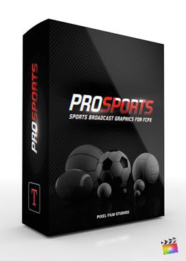 Final Cut Pro X plugin ProSports from Pixel Film Studios