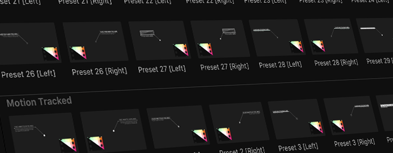 Trackable 3D Line Indicators for FCPX