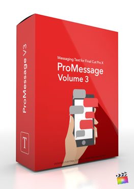 Final Cut Pro X plugin ProMessage Volume 3 from Pixel Film Studios