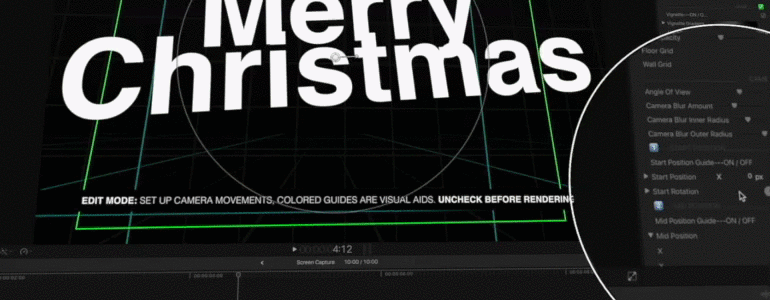 Final Cut Pro X Plugin ProTrailer Christmas Volume 2