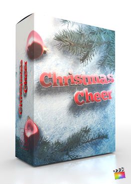 Final Cut Pro X Theme Christmas Cheer from Pixel Film Studios