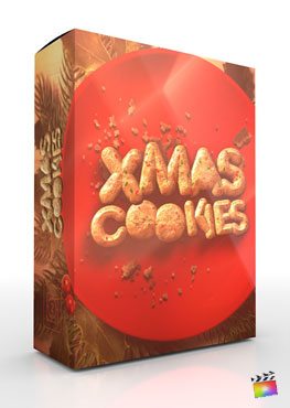 Final Cut Pro X Theme Christmas Cookies from Pixel Film Studios