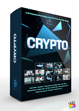 Final Cut Pro X Plugin Crypto 3D Production Package from Pixel Film Studios