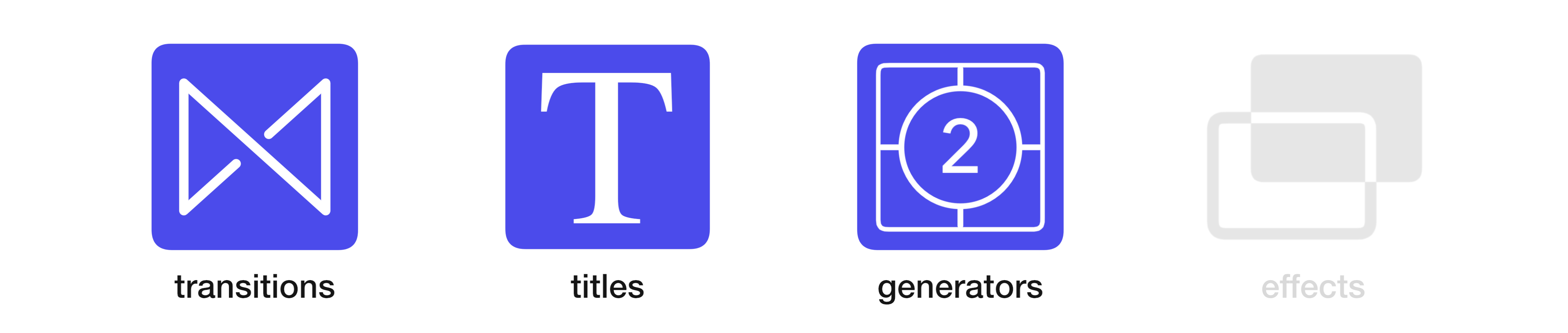 generators icon FAQ frequently asked questions troubleshooting help fcpx auto tracker