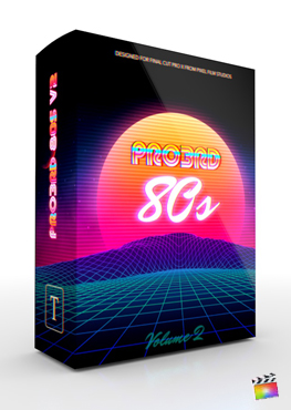 Final Cut Pro X Plugin Pro3rd 80s Volume 2 from Pixel Film Studios