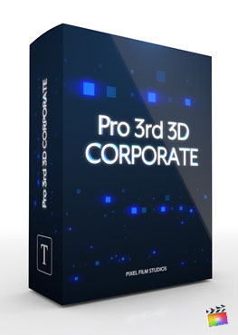 Final Cut Pro X Plugin Pro3rd 3D Corporate from Pixel Film Studios