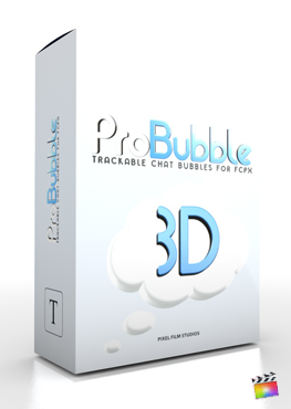 Final Cut Pro X Plugin ProBubble 3D from Pixel Film Studios