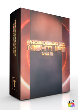 Final Cut Pro X Plugin ProSidebar 3D Nightlife Vol 2 from Pixel Film Studios