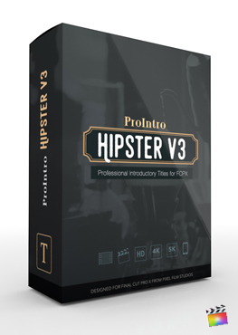 Final Cut Pro X Plugin ProIntro Hipster Volume 3 from Pixel Film Studios