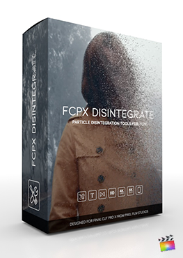 Final Cut Pro X Plugin FCPX Disintegrate from Pixel Film Studios